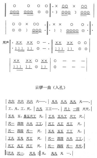 埙的入门曲谱_十孔埙入门简单曲谱(5)