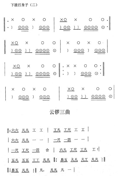 埙的入门曲谱_十孔埙入门简单曲谱(4)